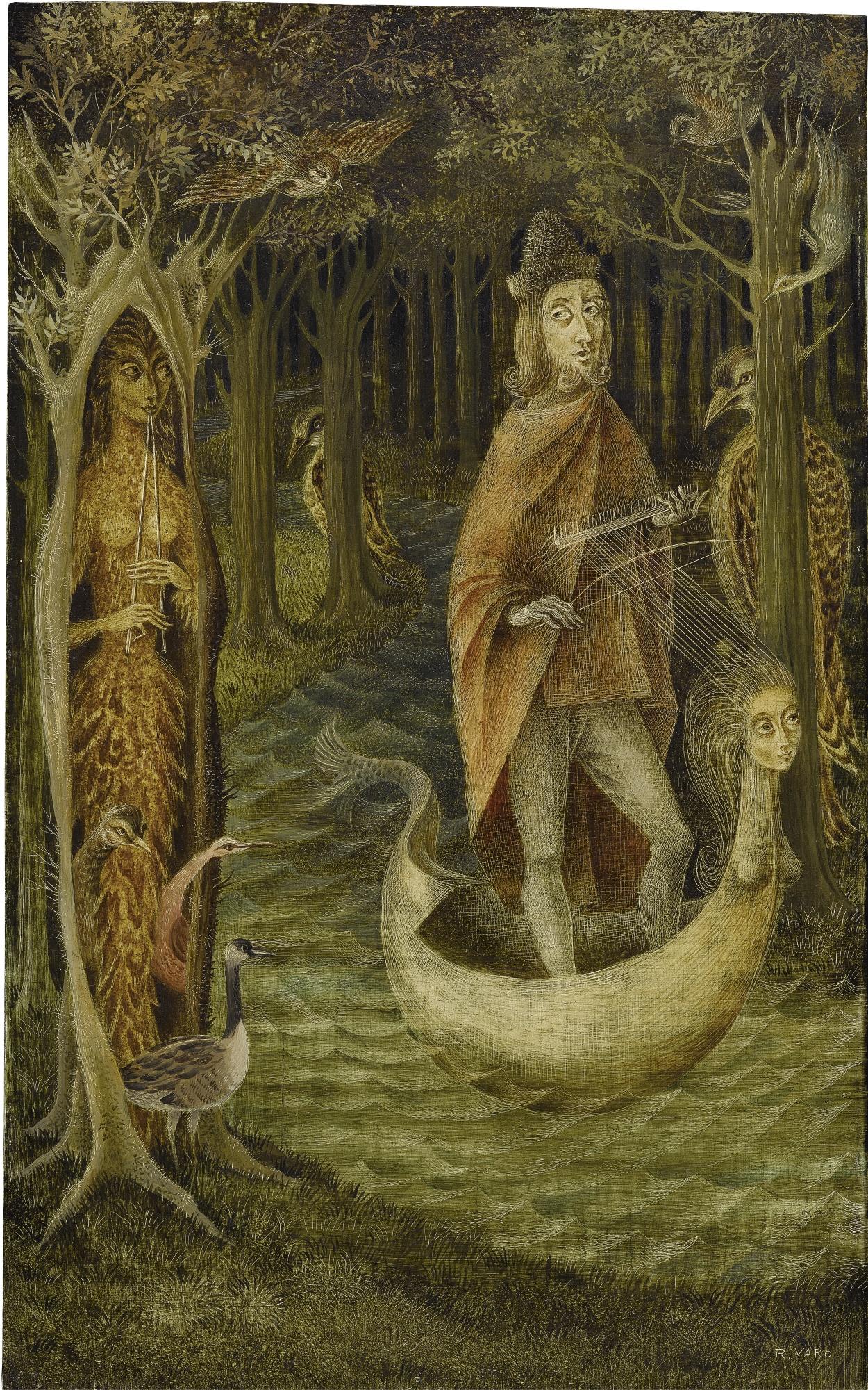 Remedios Varo - The Troubadour (El Trovador) 