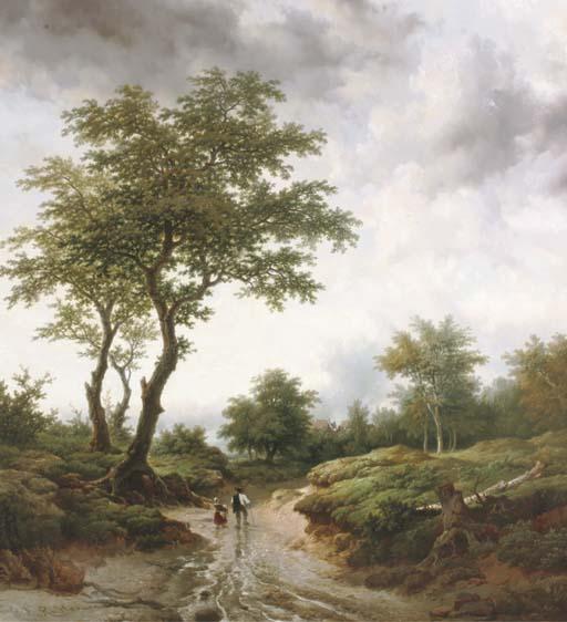 Remigius Adrianus Haanen - On the way to the village