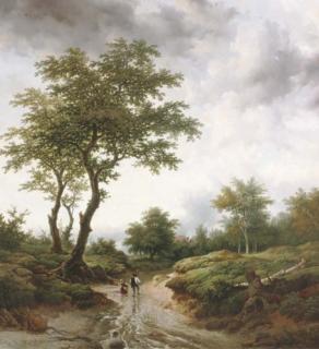 Remigius Adrianus Haanen - On the way to the village