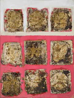 Remo Bianco - Tableau doré