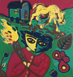 Rémy Blanchard - Figure With Torch