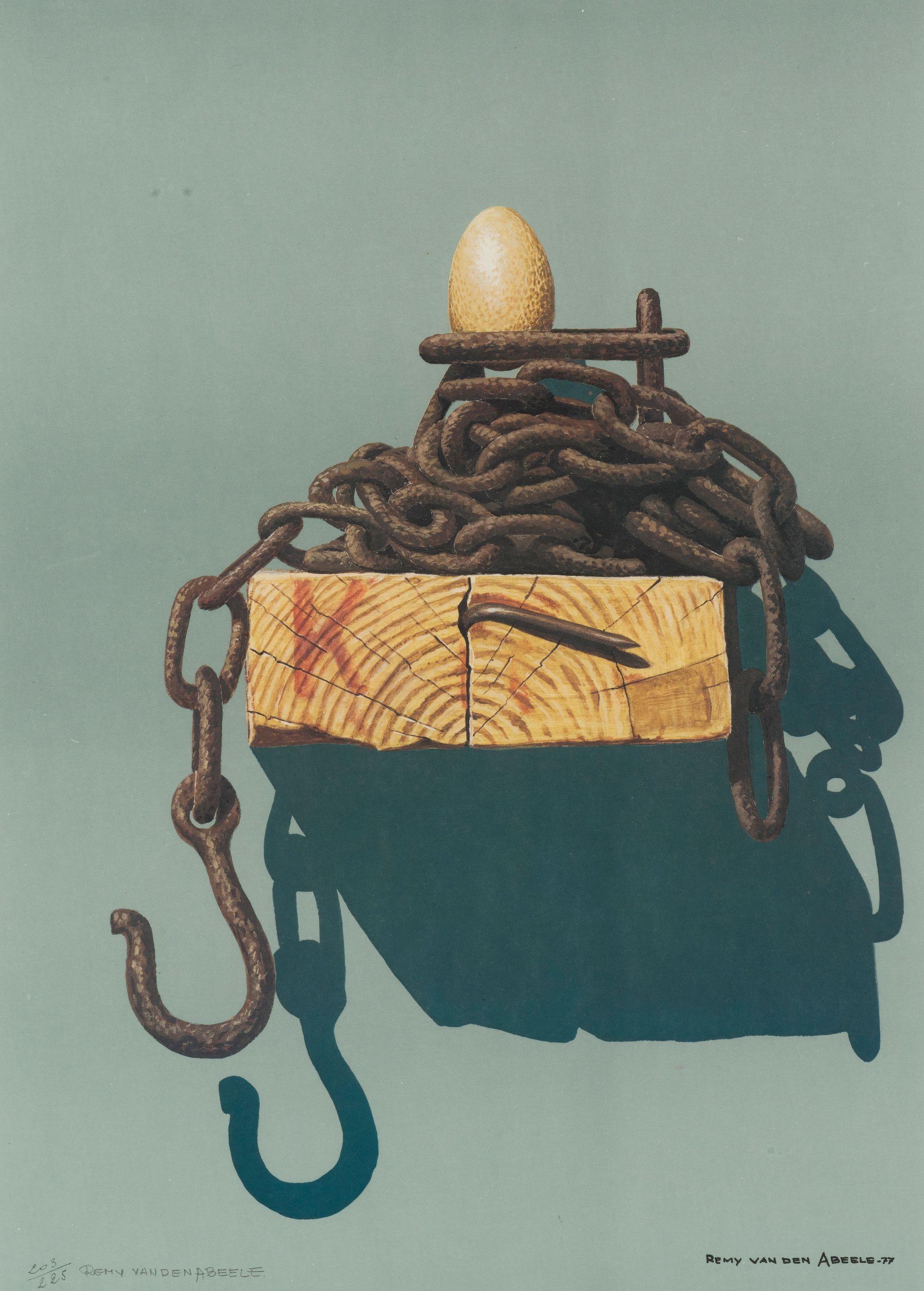 Remy van den Abeel - L\'orgue de Barbarie, 1977