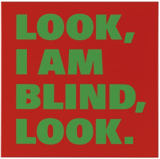 Remy Zaugg - LOOK, I AM BLIND, LOOK., Nr. 6, 1998-99