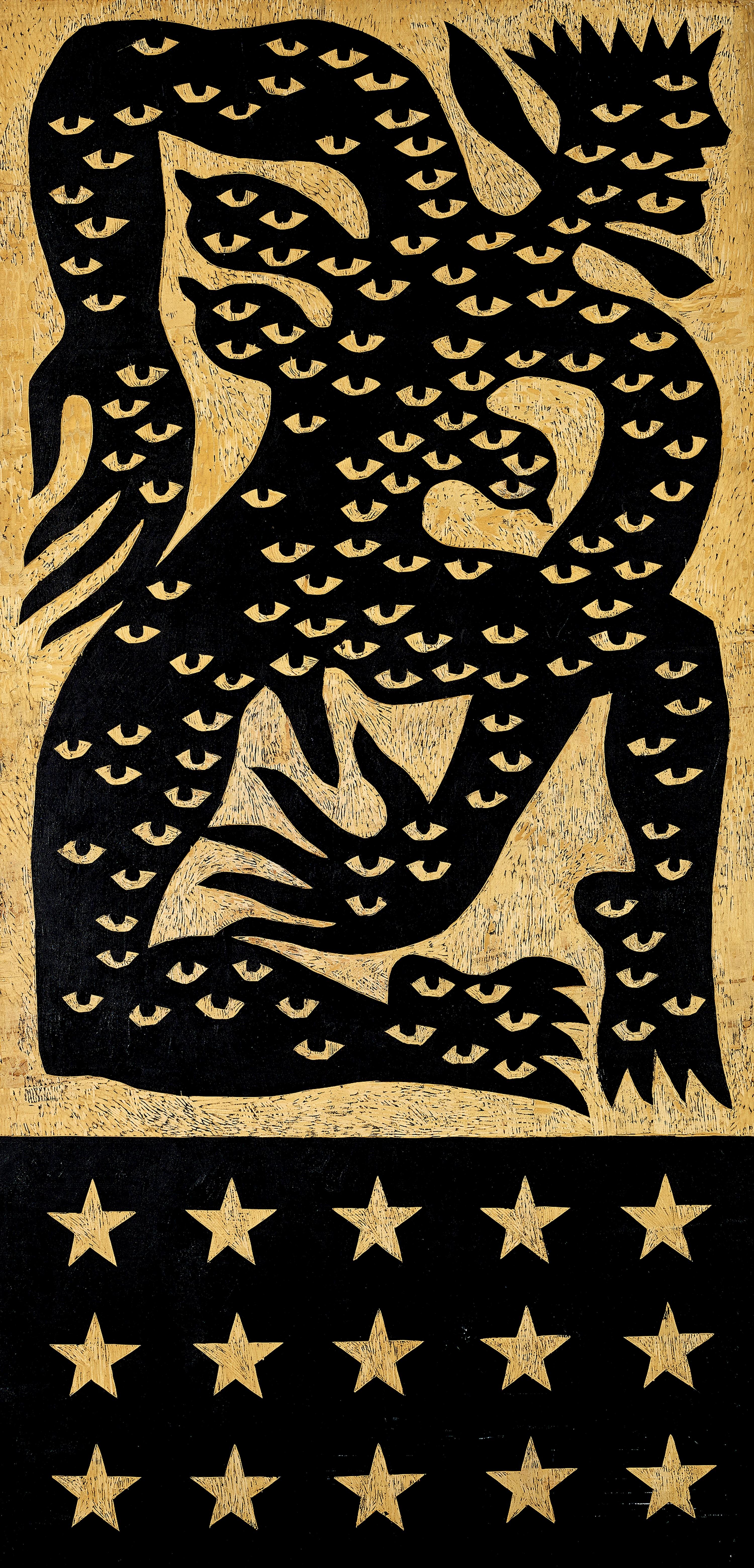 Ren Rong - Sensitive Area I(Painted In 1996)