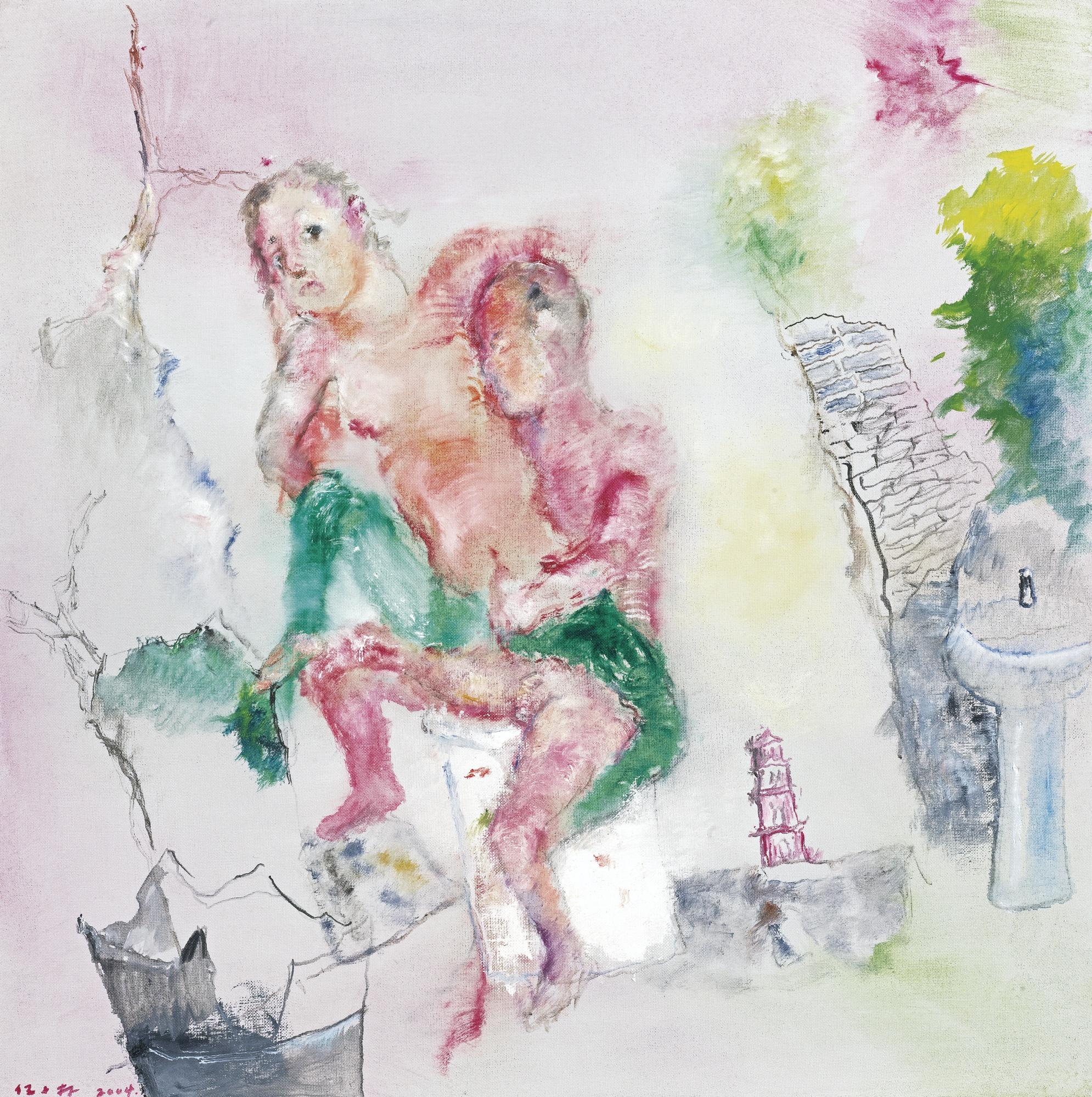 Ren Xiaolin - Dream Of West Lake No. 8