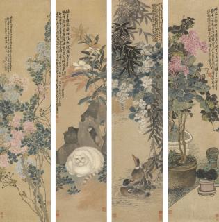 Ren Xiong - Autumn Blossoms