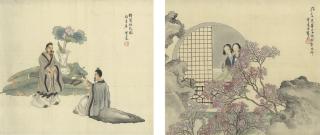 Ren Xiong - Figures After Ancient Artists