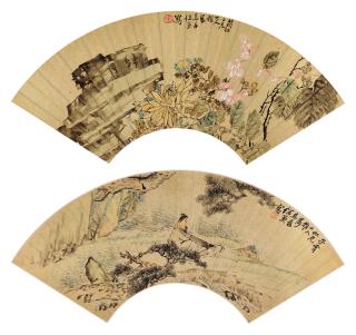 Ren Xun - Figures and Flowers