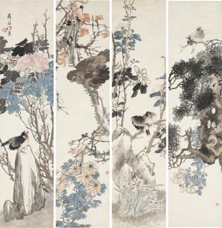 Ren Xun - Flowers and Birds