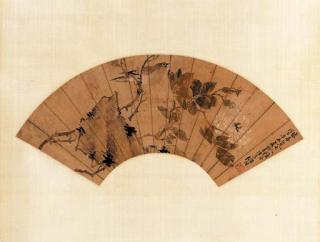 Ren Yi - A Hanging Scroll In Ink And Colour On Paper Dated Xinwei Year (1871), Summer 4Th Month