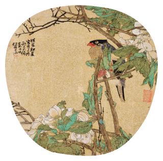Ren Yi - Bird on a Branch
