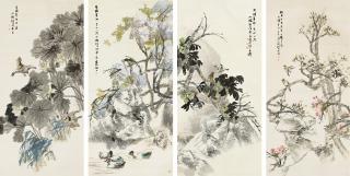 Ren Yi - Birds and Flowers