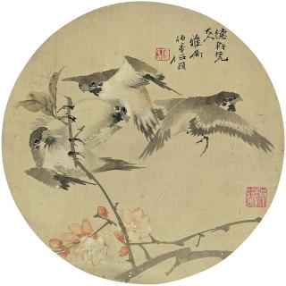 Ren Yi - Birds and Flowers