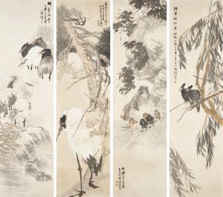 Ren Yi - Flowers and Birds