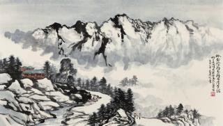 Ren Zhenhan - Winter Landscape