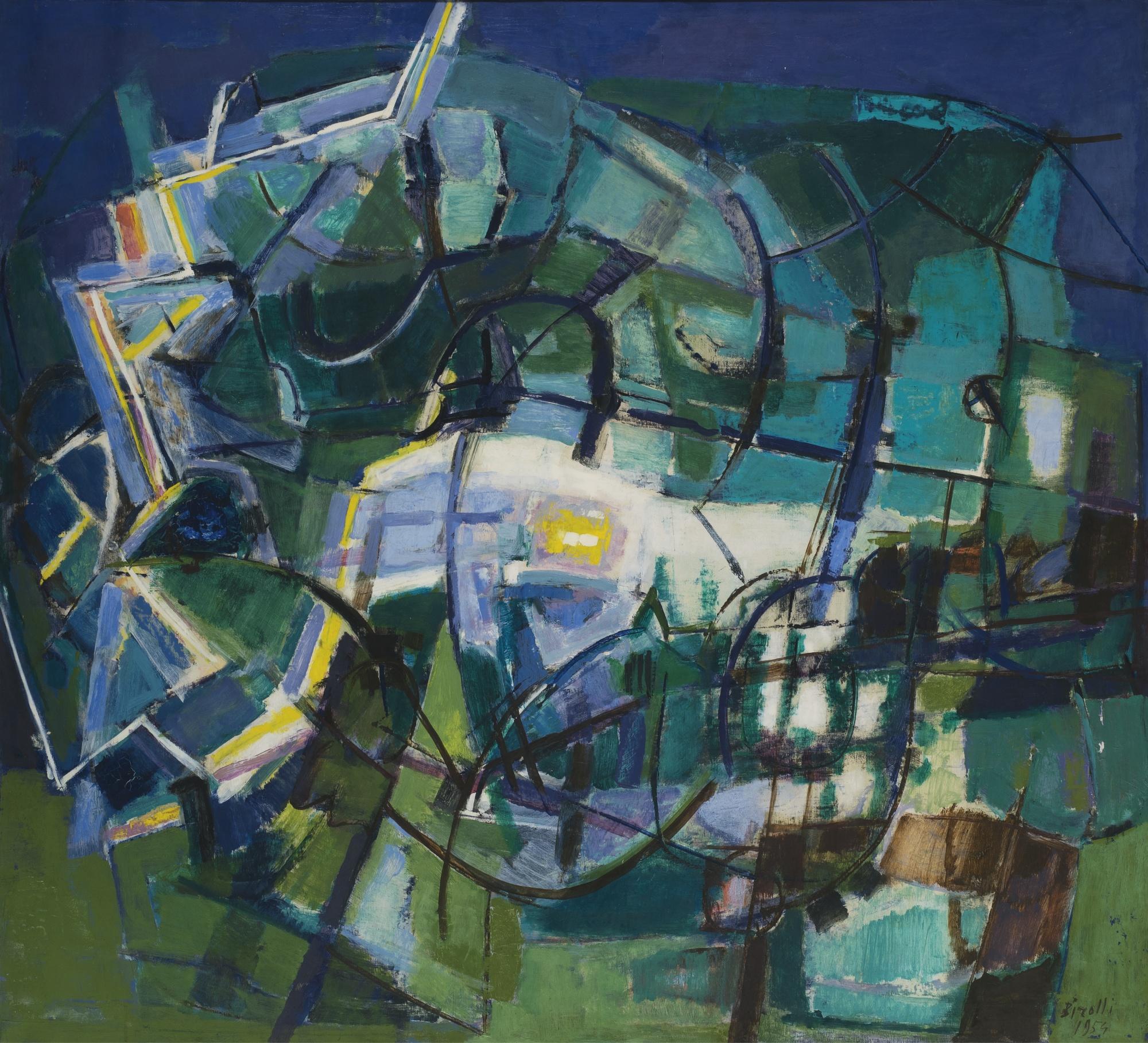 Renato Birolli - Fulmine Sul Vigneto