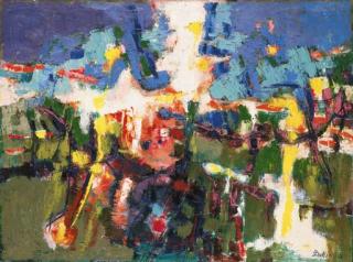 Renato Birolli - Incendio notturno