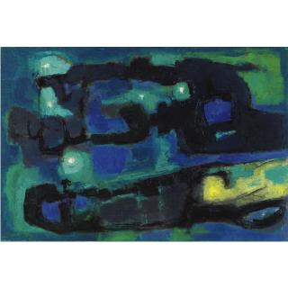 Renato Birolli - Lampare A Manarola