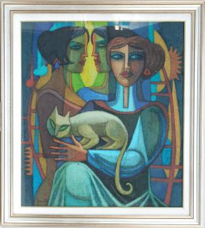 Renato Fiorillo - Donne con gatto