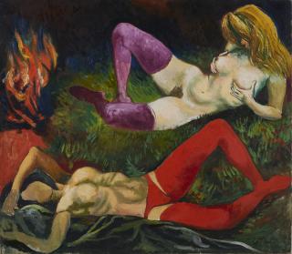 Renato Guttuso - Due nudi
