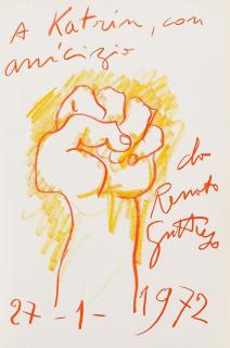 Renato Guttuso - Erhobene Faust