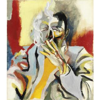 Renato Guttuso - Fumatore