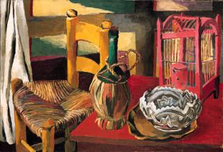 Renato Guttuso - La gabbia rosa