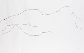 Renato Guttuso - Liegender weiblicher Akt