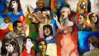 Renato Guttuso - Mosaico Di Figure