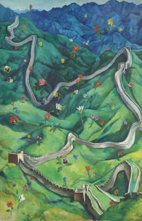 Renato Guttuso - Muraglia di primavera