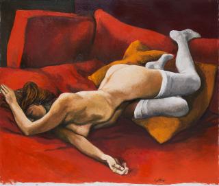 Renato Guttuso - Nudo disteso