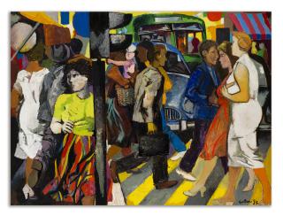 Renato Guttuso - Passaggio pedonale