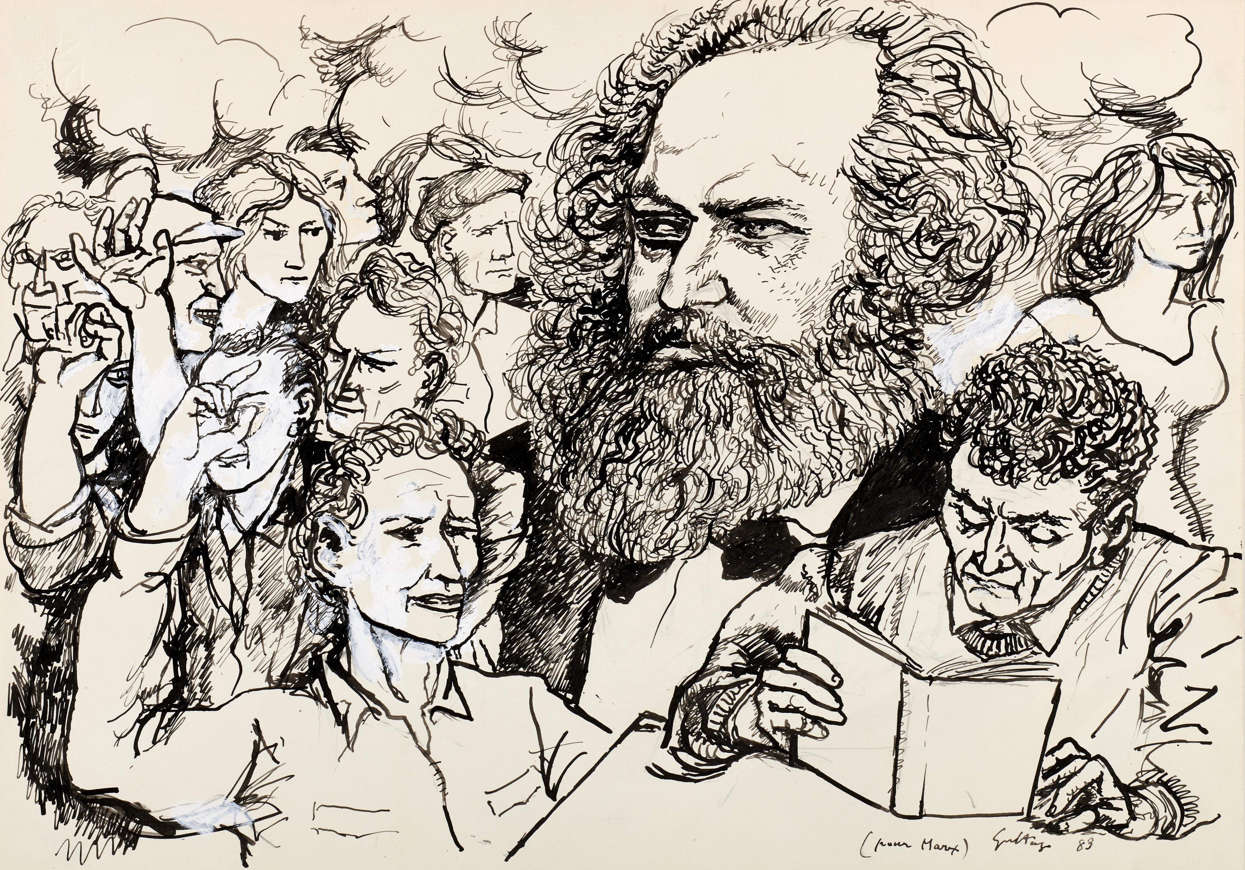 Renato Guttuso - Pour Marx