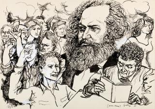 Renato Guttuso - Pour Marx