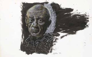 Renato Guttuso - Ritratto di uomo