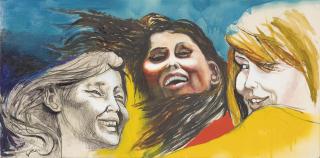 Renato Guttuso - Tre Volti Sorridenti