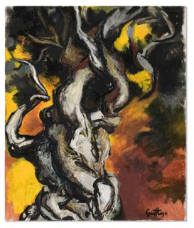 Renato Guttuso - Tronco d\'ulivo