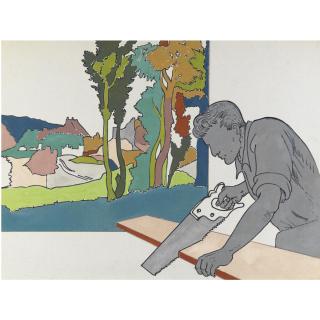 Renato Mambor - Segare Il Bosco