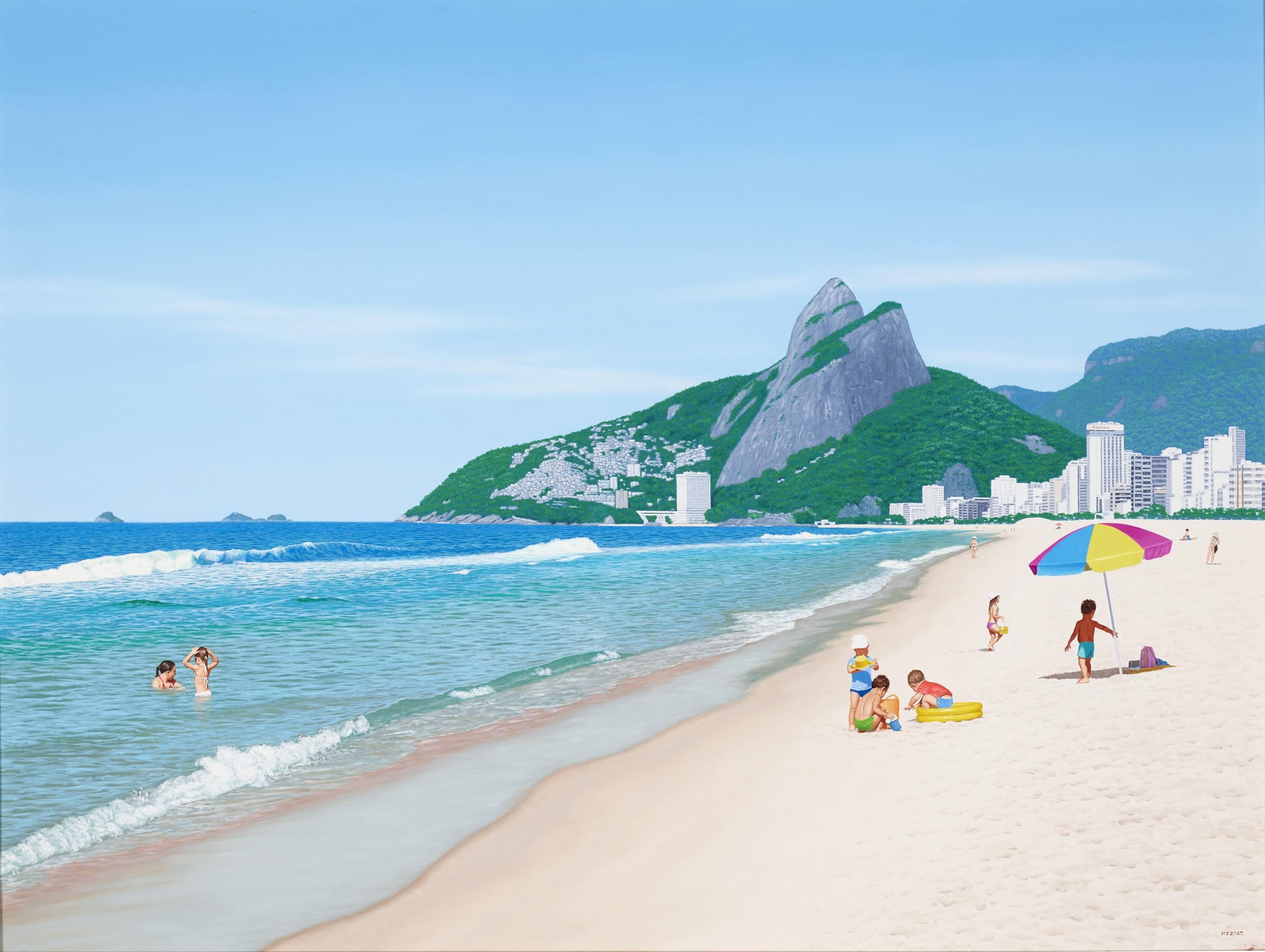 Renato Meziat - Praia De Ipanema Com Crianças