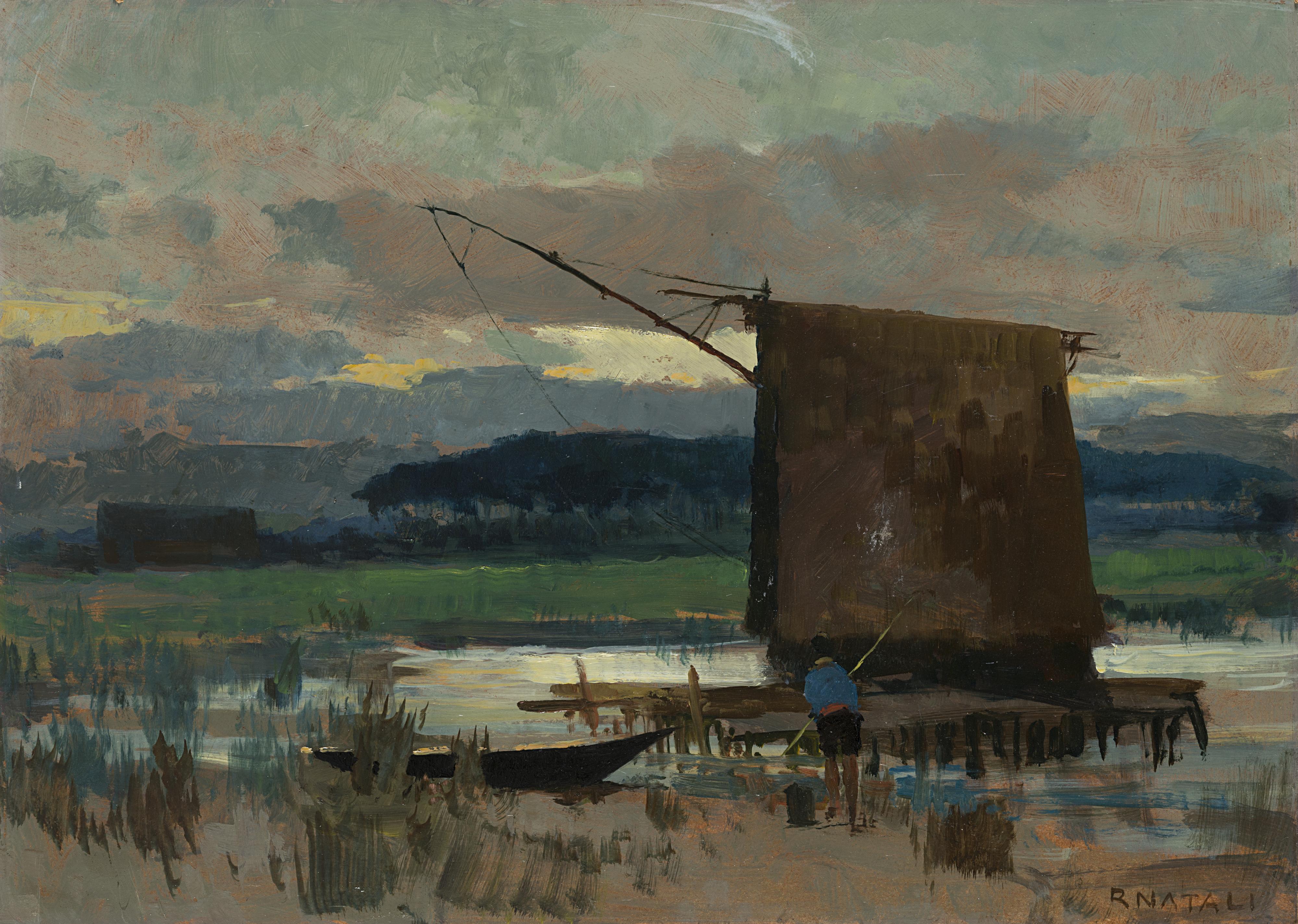 Renato Natali - L\'Arno, Marina di Pisa