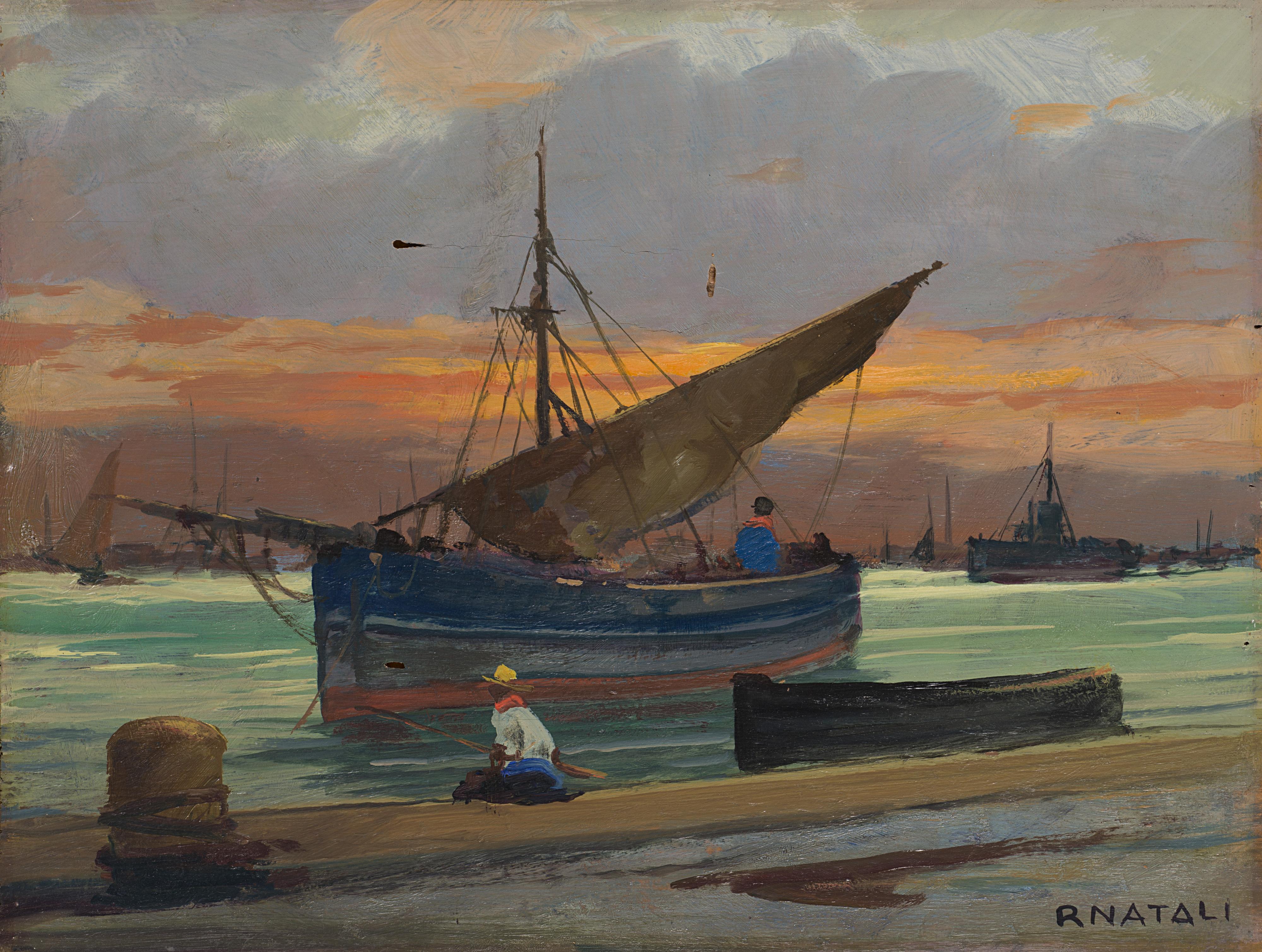 Renato Natali - Sera al porto