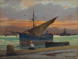 Renato Natali - Sera al porto