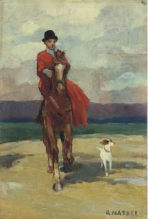 Renato Natali - Signora a cavallo