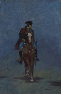 Renato Natali - Uomo a cavallo