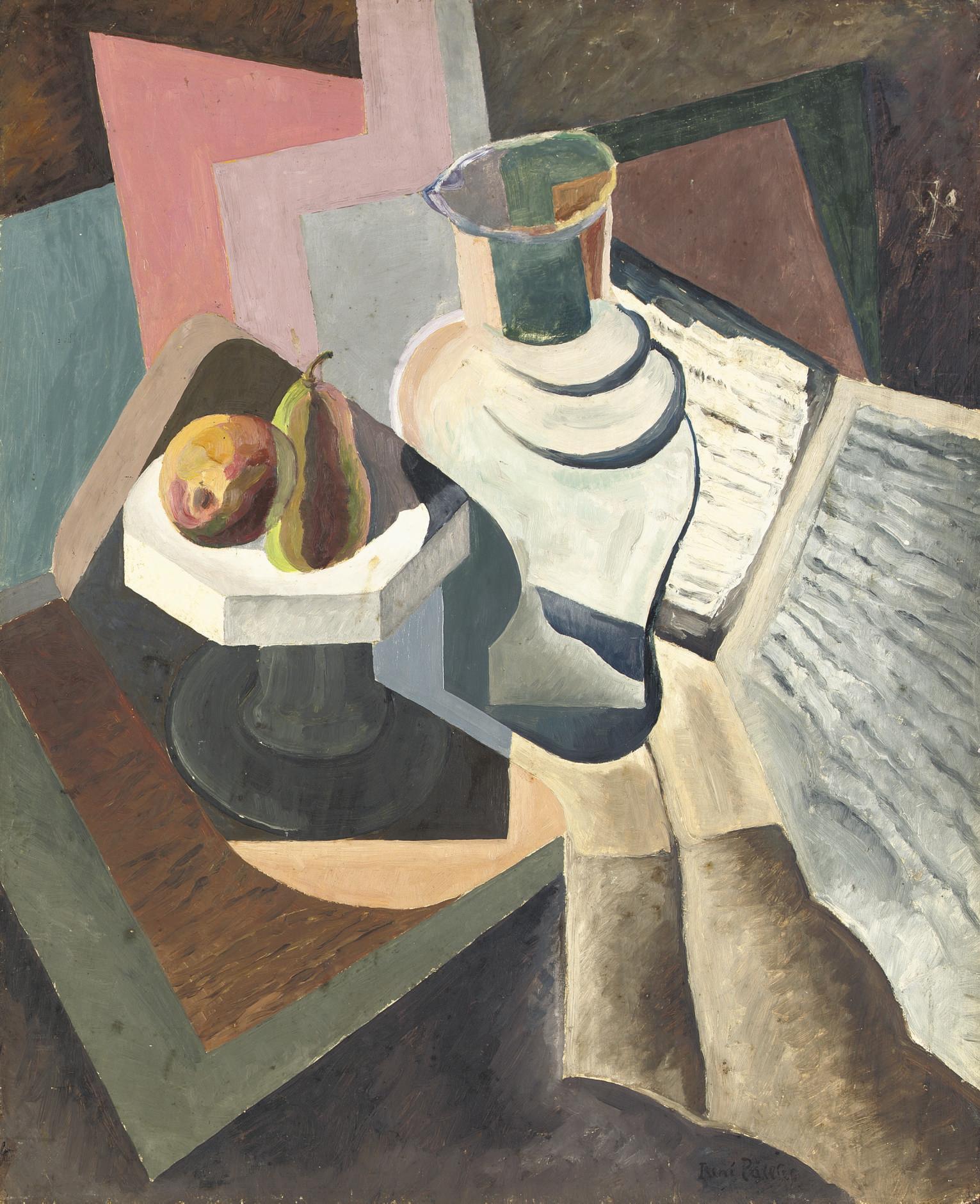 Renato Paresce - Natura morta cubista