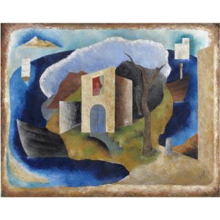 Renato Paresce - Paesaggio Marino