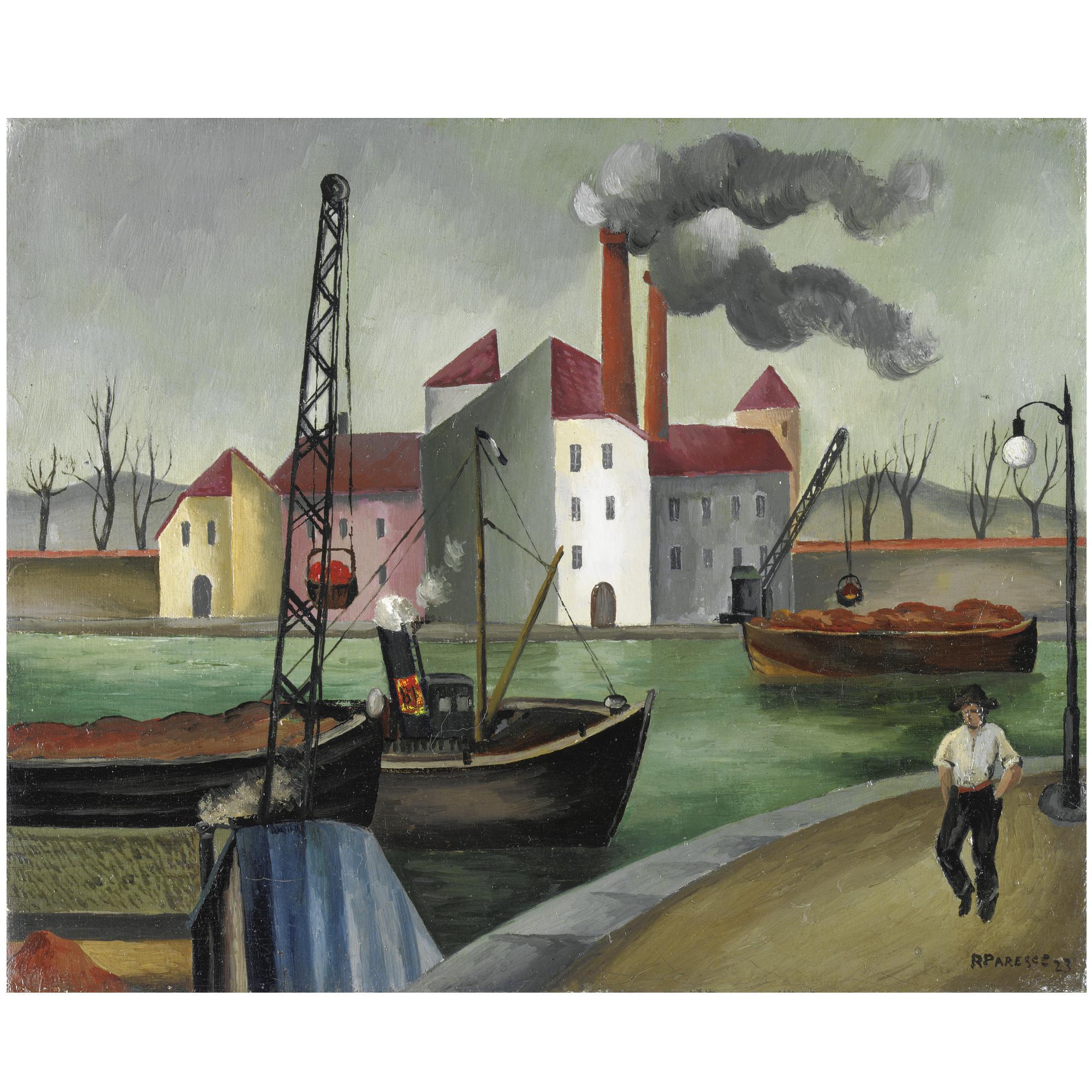 Renato Paresce - Porto Fluviale