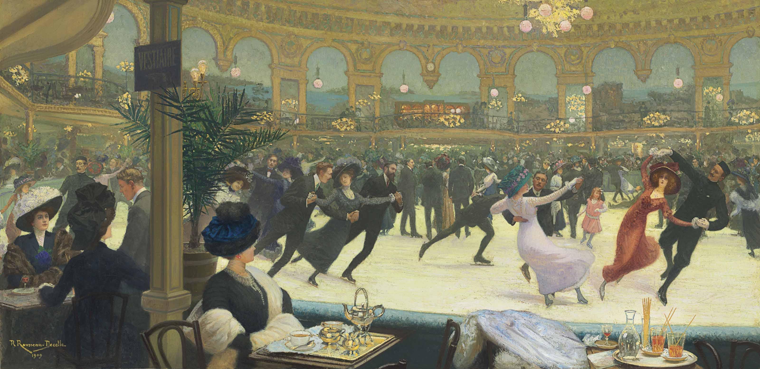 René Archille Rousseau-Decelle - Le Palais de glace