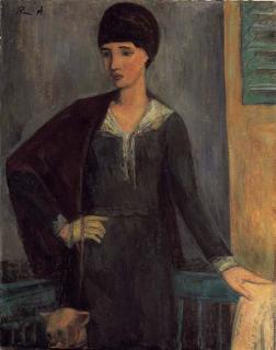 René Auberjonois - Portrait de Femme, um 1940