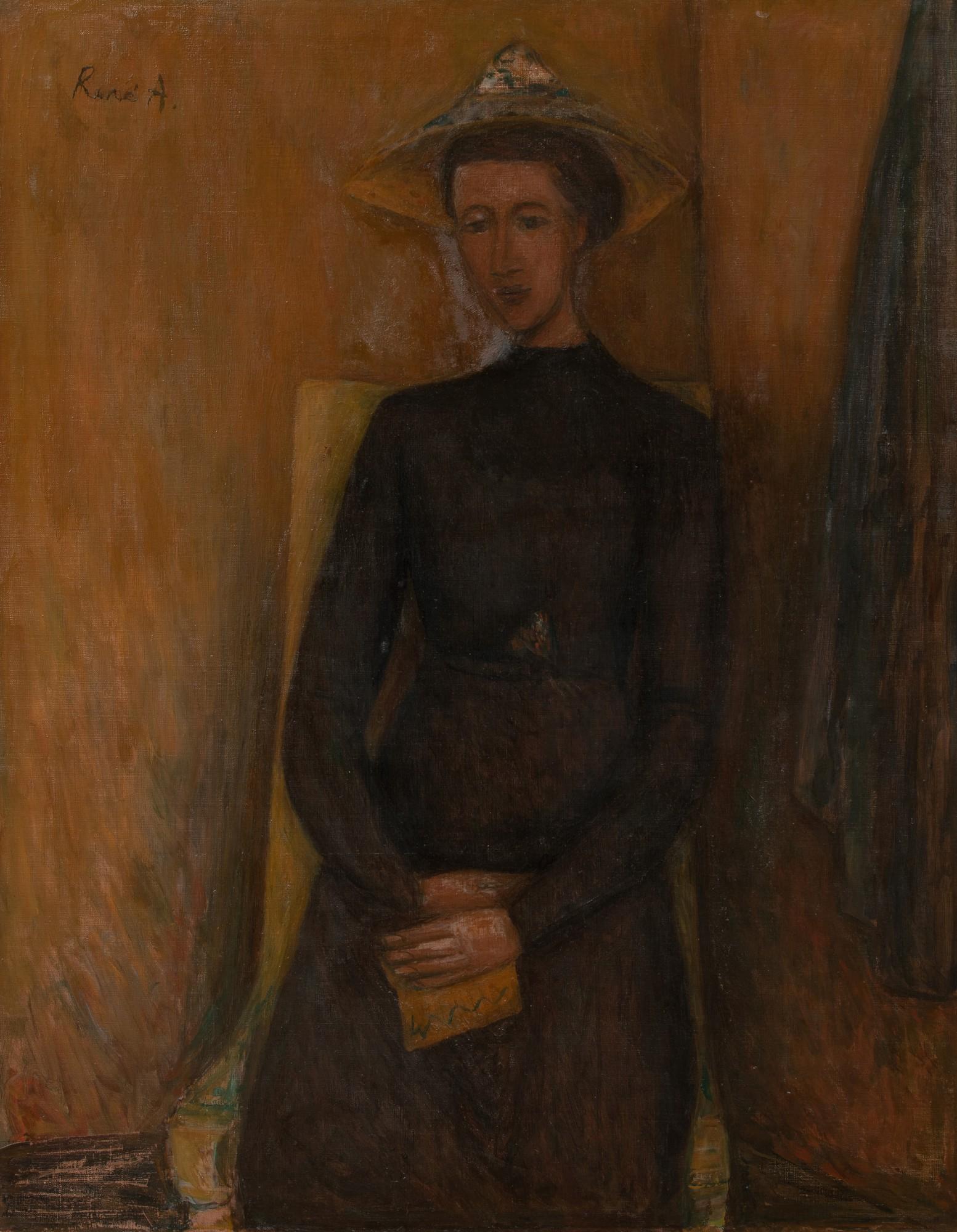 René Auberjonois - Portrait De Madame W., 1941